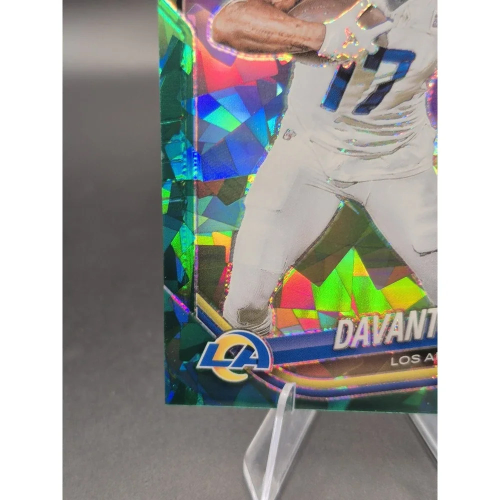 2025 Panini Prizm Davante Adams Green Ice Prizm SSP #104 Rams Raiders Packers
